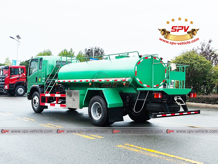 Truck Mounted Water Tanker HOWO - LB